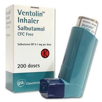 Ventorlin CFC Free Inhaler 100 Mcg